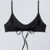 Strappy Bikini Top – Black Strappy Bikini Top – Black