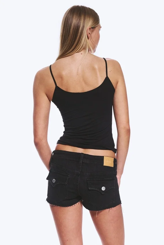 Strappy Laced Camisole – Black Strappy Laced Camisole – Black