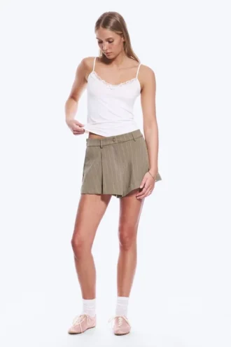 Strappy Laced Camisole – Off-White Strappy Laced Camisole – Off-White