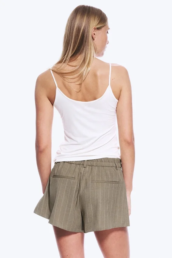 Strappy Laced Camisole – Off-White Strappy Laced Camisole – Off-White
