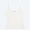 Strappy Laced Camisole – Off-White Strappy Laced Camisole – Off-White