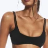 Strappy Layered Bikini Top – Black Strappy Layered Bikini Top – Black