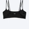 Strappy Layered Bikini Top – Black Strappy Layered Bikini Top – Black