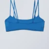 Strappy Layered Bikini Top – Bright Blue Strappy Layered Bikini Top – Bright Blue