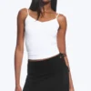 Strappy Mini Wrap Skirt – Black Strappy Mini Wrap Skirt – Black