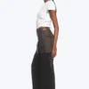 Strappy Mini Wrap Skirt – Dark Mole Strappy Mini Wrap Skirt – Dark Mole