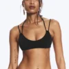 Strappy Tie-Back Bikini Top – Black Strappy Tie-Back Bikini Top – Black