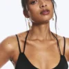 Strappy Tie-Back Bikini Top – Black Strappy Tie-Back Bikini Top – Black