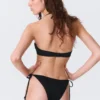 Strappy Tie Bikini Bottoms – Black Strappy Tie Bikini Bottoms – Black