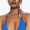Strappy Triangle Bikini Top – Bright Blue Strappy Triangle Bikini Top – Bright Blue