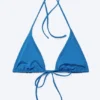 Strappy Triangle Bikini Top – Bright Blue Strappy Triangle Bikini Top – Bright Blue