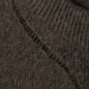 Striped Knitted Distressed Sweater – Brown & Black Stripes Striped Knitted Distressed Sweater – Brown & Black Stripes