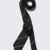 Striped Slim Tie – Striped Black Striped Slim Tie – Striped Black
