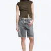 Structured Asymmetric Cotton Top – Dark Mole Structured Asymmetric Cotton Top – Dark Mole