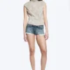 Structured Asymmetric Cotton Top – Light Mole – Camouflage Structured Asymmetric Cotton Top – Light Mole – Camouflage