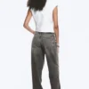 Structured Asymmetric Cotton Top – White Structured Asymmetric Cotton Top – White