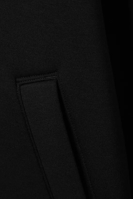 Structured Scuba Zip Jacket – Black Structured Scuba Zip Jacket – Black
