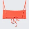 Structured Square Neck Bikini Top – Bright Red Structured Square Neck Bikini Top – Bright Red
