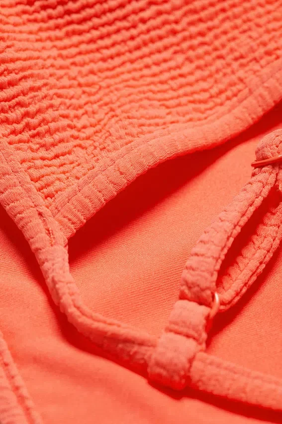 Structured Square Neck Bikini Top – Bright Red Structured Square Neck Bikini Top – Bright Red