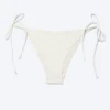Structured Strappy Tie Bikini Bottoms – Light Beige Structured Strappy Tie Bikini Bottoms – Light Beige