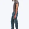 Sunday Mid Rise Slim Tapered Jeans – Thunder Blue – Medium Blue Sunday Mid Rise Slim Tapered Jeans – Thunder Blue – Medium Blue