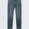 Sunday Mid Rise Slim Tapered Jeans – Thunder Blue – Medium Blue Sunday Mid Rise Slim Tapered Jeans – Thunder Blue – Medium Blue