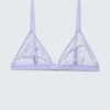 Swirly Lace Triangle Bra – Light Lilac Swirly Lace Triangle Bra – Light Lilac