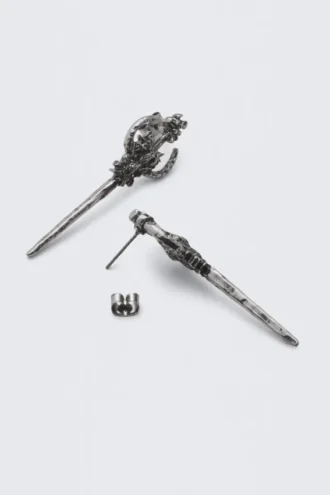 Sword Earrings – Silver Sword Earrings – Silver