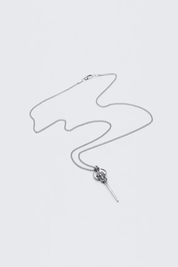 Sword Necklace – Silver Sword Necklace – Silver
