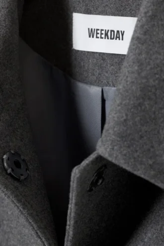 Tana Wool Blend Jacket – Dark Grey