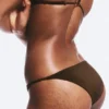 Tanga Brazilian Bikini Bottoms – Dark Brown Tanga Brazilian Bikini Bottoms – Dark Brown