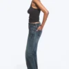 Tension Mid Rise Slim Bootcut Jeans – Deep Sea Blue – Dark Blue Tension Mid Rise Slim Bootcut Jeans – Deep Sea Blue – Dark Blue