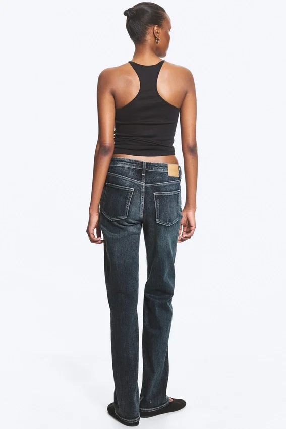 Tension Mid Rise Slim Bootcut Jeans – Deep Sea Blue – Dark Blue Tension Mid Rise Slim Bootcut Jeans – Deep Sea Blue – Dark Blue