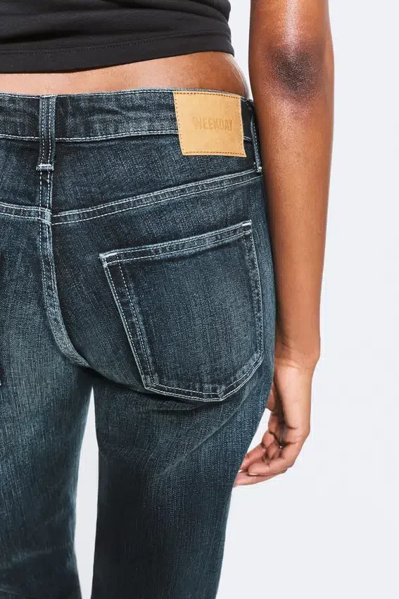 Tension Mid Rise Slim Bootcut Jeans – Deep Sea Blue – Dark Blue Tension Mid Rise Slim Bootcut Jeans – Deep Sea Blue – Dark Blue