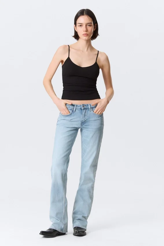 Tension Mid Rise Slim Bootcut Jeans – Dream Blue – Light Blue Tension Mid Rise Slim Bootcut Jeans – Dream Blue – Light Blue