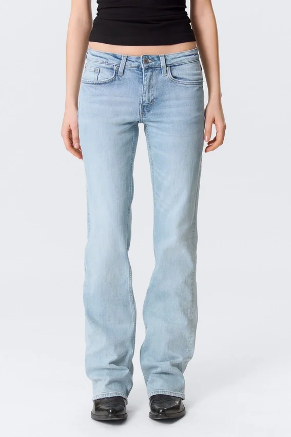 Tension Mid Rise Slim Bootcut Jeans – Dream Blue – Light Blue Tension Mid Rise Slim Bootcut Jeans – Dream Blue – Light Blue