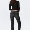 Tension Mid Rise Slim Bootcut Jeans – Paloma Black – Black Tension Mid Rise Slim Bootcut Jeans – Paloma Black – Black