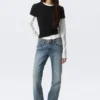 Tension Mid Rise Slim Bootcut Jeans – Thunder Blue – Dark Blue Tension Mid Rise Slim Bootcut Jeans – Thunder Blue – Dark Blue