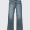 Tension Mid Rise Slim Bootcut Jeans – Thunder Blue – Dark Blue Tension Mid Rise Slim Bootcut Jeans – Thunder Blue – Dark Blue