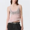 Textured Knitted Tank Top – Light Pink Textured Knitted Tank Top – Light Pink