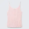 Textured Knitted Tank Top – Light Pink Textured Knitted Tank Top – Light Pink