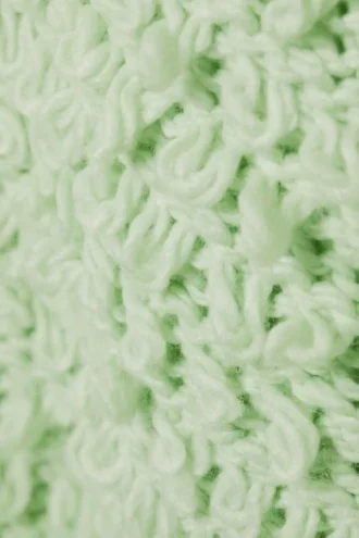 Textured Loop Knit Sweater – Light Green