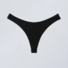 Thong Bikini Bottoms – Black Thong Bikini Bottoms – Black