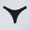 Thong Bikini Bottoms – Black Thong Bikini Bottoms – Black
