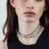 Thorn Choker Necklace – Dusty Light/Grey Thorn Choker Necklace – Dusty Light/Grey