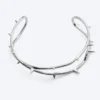 Thorn Choker Necklace – Dusty Light/Grey Thorn Choker Necklace – Dusty Light/Grey