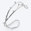 Thorn Choker Necklace – Dusty Light/Grey Thorn Choker Necklace – Dusty Light/Grey