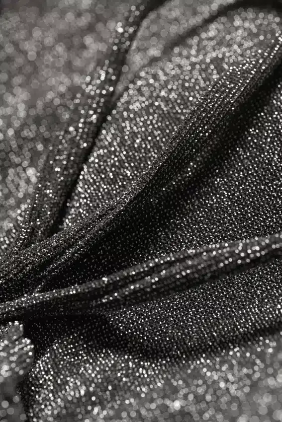 Tie-Back Glitter Bikini Top – Grey – Glitter Tie-Back Glitter Bikini Top – Grey – Glitter