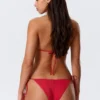 Tie Bikini Tanga Bottoms – Bright Red Tie Bikini Tanga Bottoms – Bright Red
