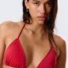Tie Triangle Bikini Top – Bright Red Tie Triangle Bikini Top – Bright Red